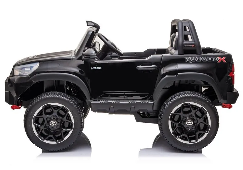 Auto Na Akumulator TOYOTA Hilux Pilot Światła LED MP3 Lakierowany - Czarny