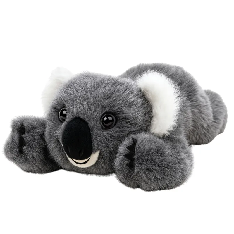 Pluszowa Maskotka Przytulanka Leżący Miś Koala 30cm - Szary