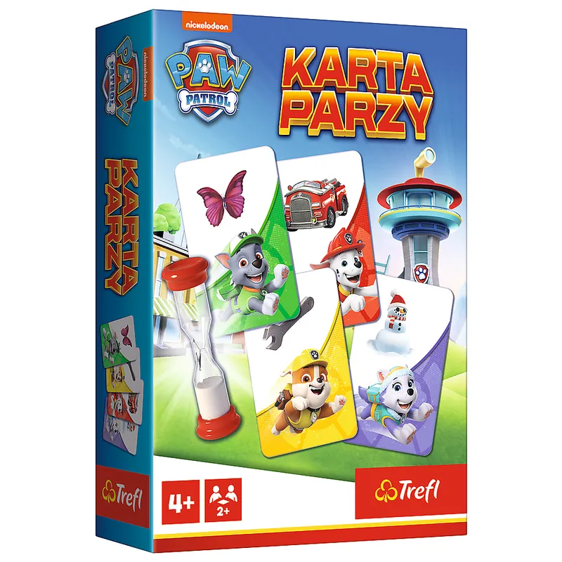 Gra Podróżna Karta Parzy Psi Patrol TREFL 02691