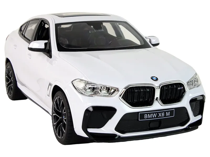 Auto R/C BMW X6 m 1:14 Rastar - Białe