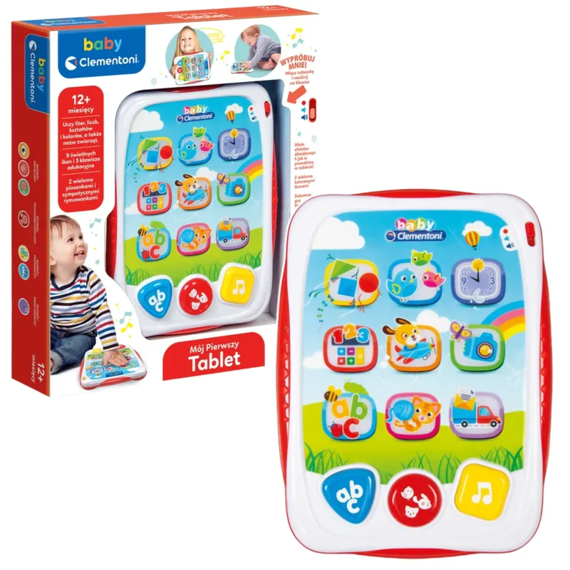 Mój Pierwszy Tablet Język Polski CLEMENTONI 60956