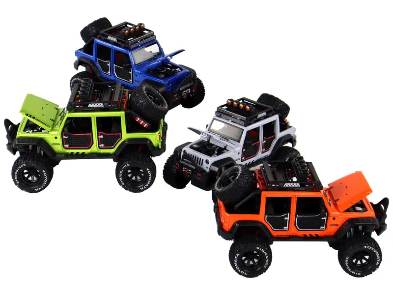 Autko Pojazd Terenowy 4X4 Światła Dźwięki 4 Kolory