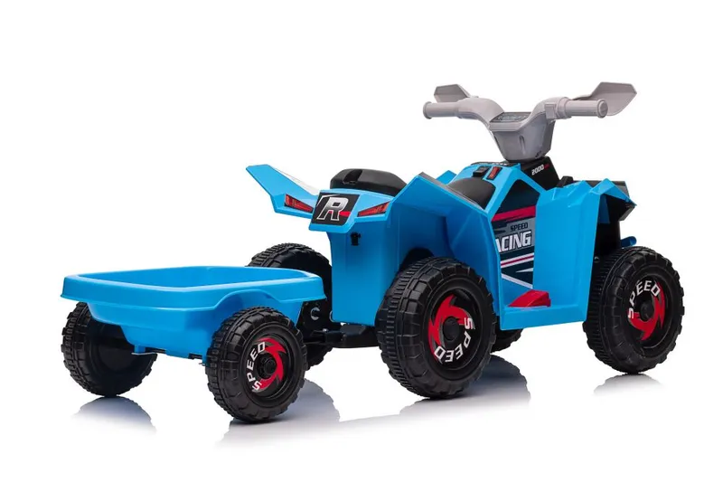Quad Na Akumulator XMX630T Z Przyczepą - Niebieski