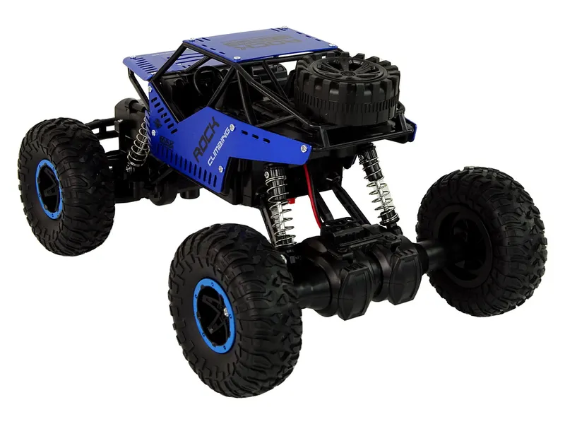 Auto RC Zdalnie Sterowane 1:16 Niebieskie - Czarne