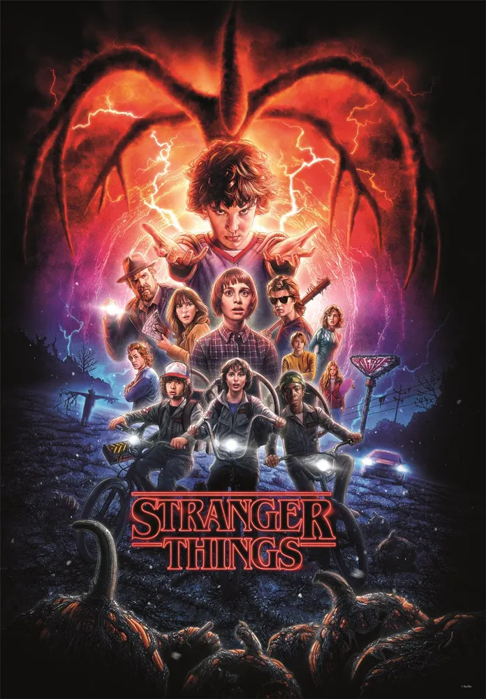 Puzzle 1000 NETFLIX STRANGER THINGS Plakat CLEMENTONI 39713