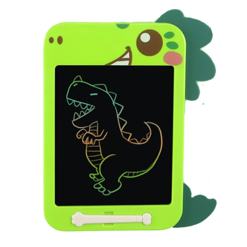 Znikopis Tablica Do Rysowania Pisania LCD Rysik Dinozaur - Zielony