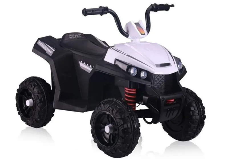 Quad Na Akumulator S601 Pojazd Terenowy Dla Dzieci Światła LED - Biały