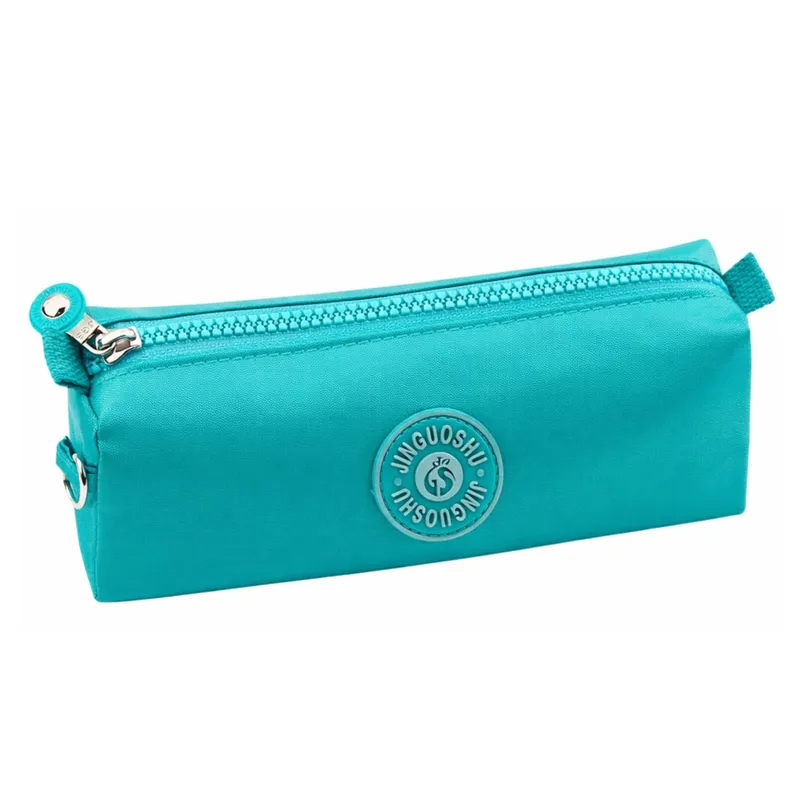 Piórnik Szkolny Organizer Jednokomorowy 21,5cm - Zielony