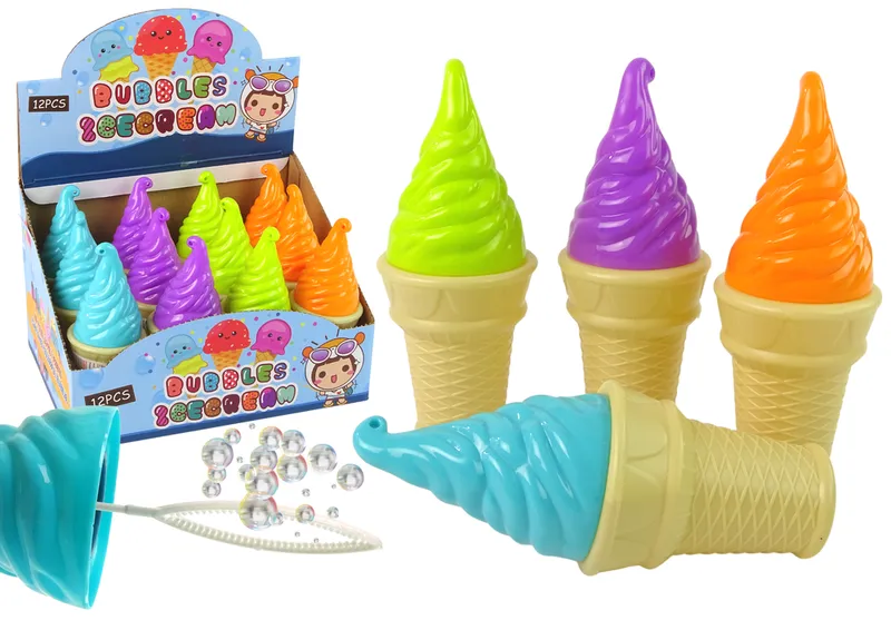 Bańki Mydlane Lody 4 Kolory 80ml