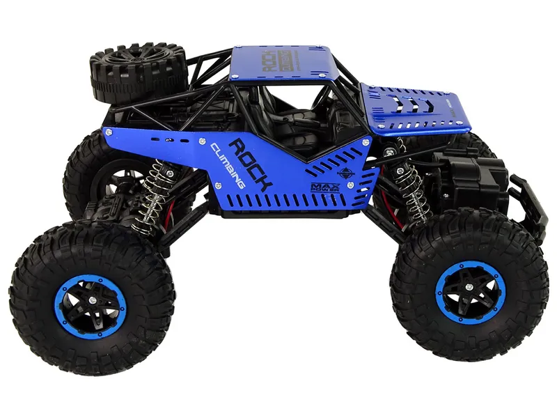 Auto RC Zdalnie Sterowane 1:16 Niebieskie - Czarne
