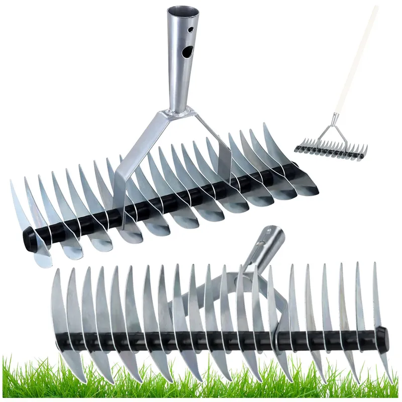 Aerator Wertykulator Ogrodowy Ręczny Do Trawnika Dwustronny 34 cm