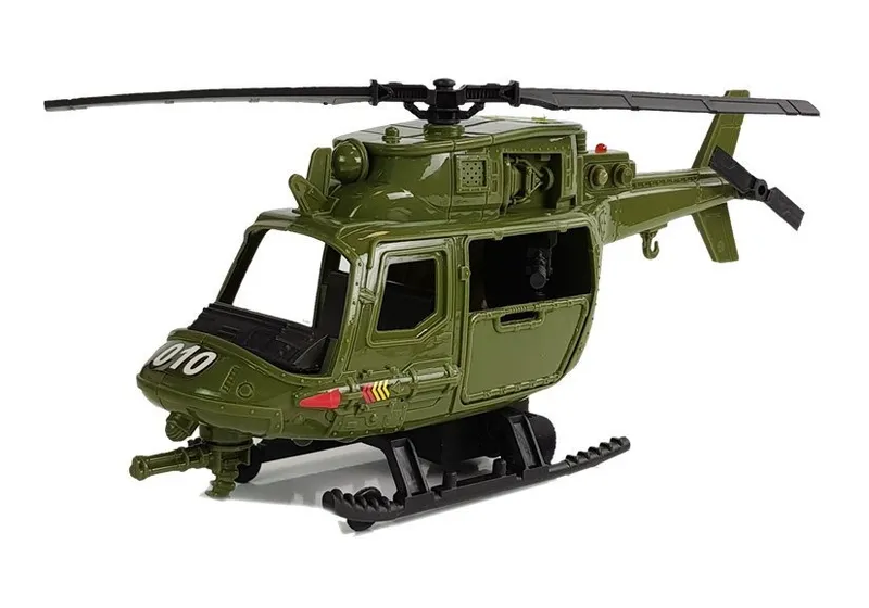 Zestaw Wojskowy Łódź Podwodna 54 cm Z Dźwiękami Helikopter