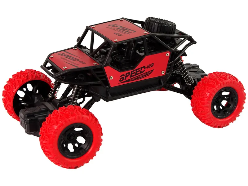 Auto Zdalnie Sterowane Terenowe R/C 1:18 - Czerwone