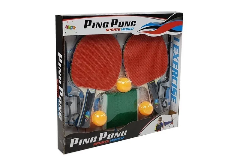 Zestaw Do Ping Ponga Paletki Siatka