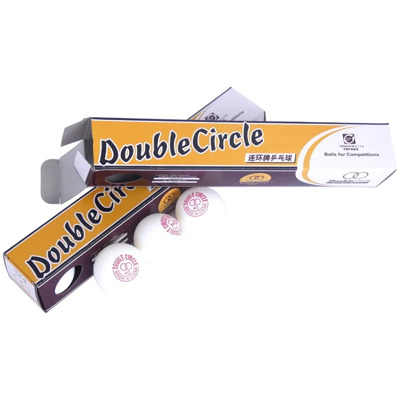 Piłeczki Do Tenisa Stołowego 6 szt. - Double Circle