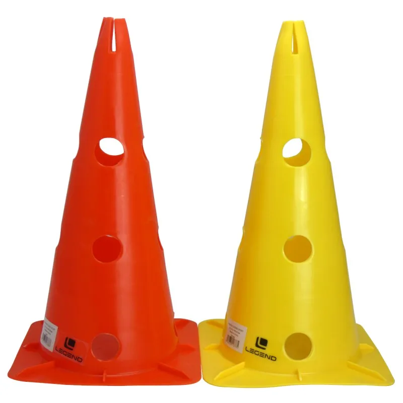 Pachołek Treningowy 38 cm – - CZERWONY