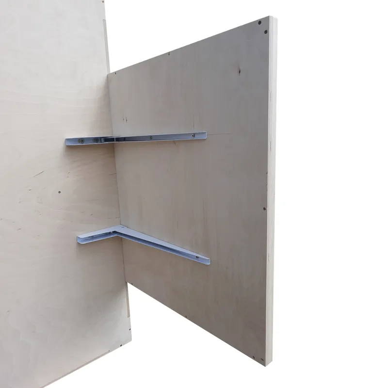 Podest Treningowy 55x80x120 cm Mobilny Z Półką Na Kosz