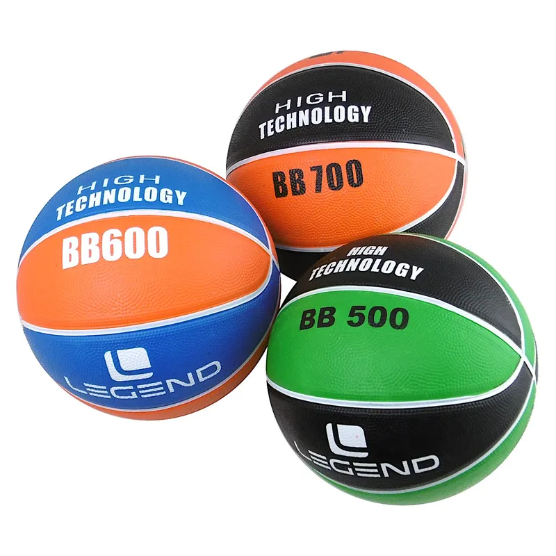 Piłka Do Kosza BB600 8 Paneli – Legend Sport - Niebiesko-Pomarańczowa