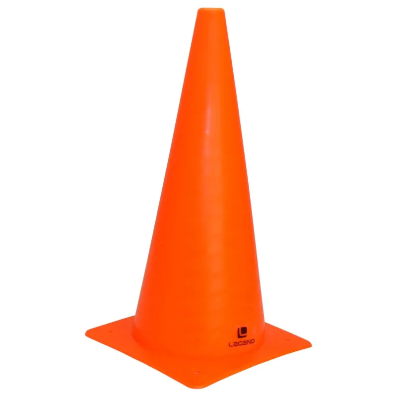 Pachołek Treningowy 38 cm Bez Otworów – - Pomarańczowy