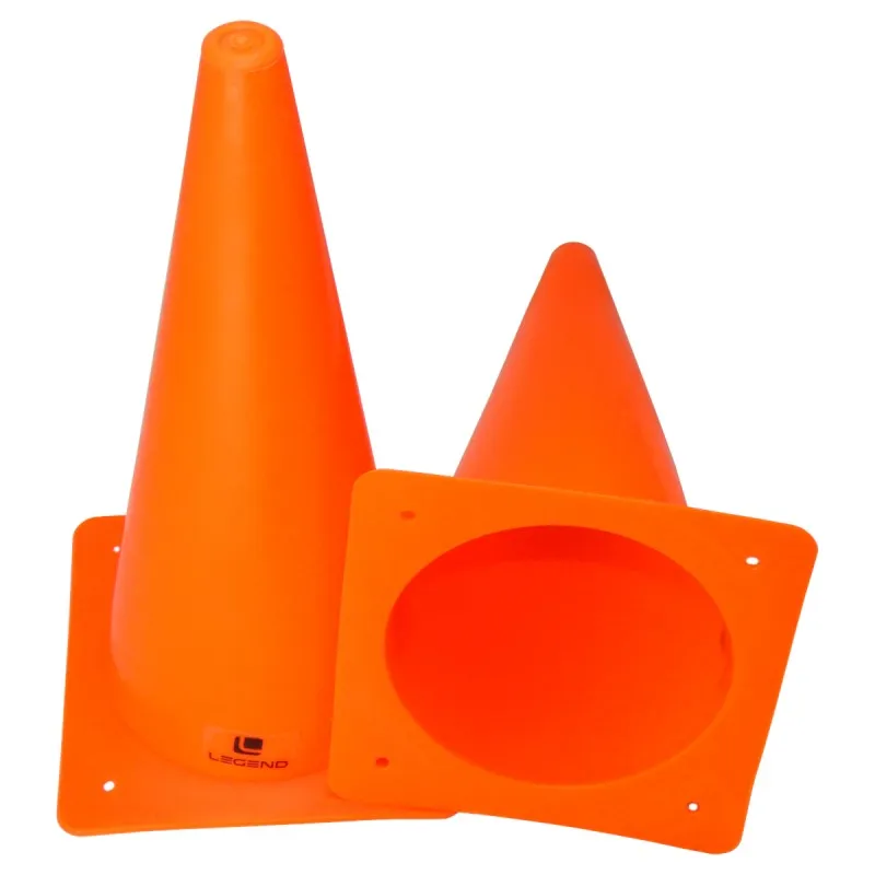 Pachołek Treningowy 38 cm Bez Otworów – - Pomarańczowy