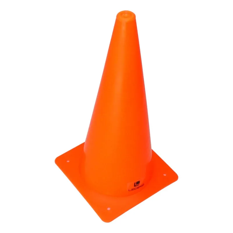 Pachołek Treningowy 38 cm Bez Otworów – - Pomarańczowy