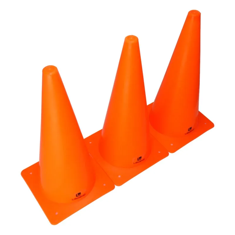Pachołek Treningowy 38 cm Bez Otworów – - Pomarańczowy