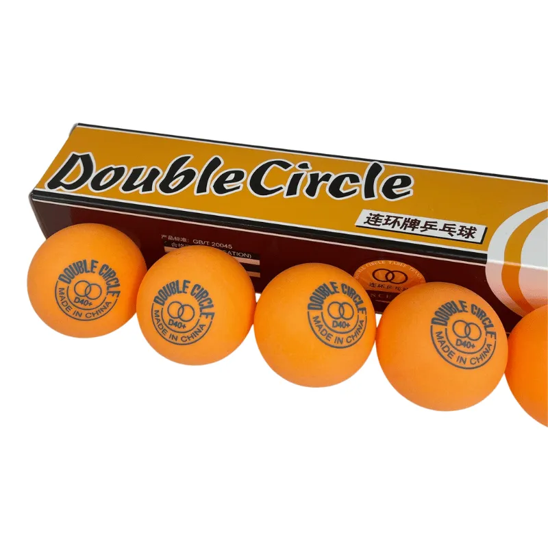 Piłeczki Do Tenisa Stołowego 6 szt. Double Circle