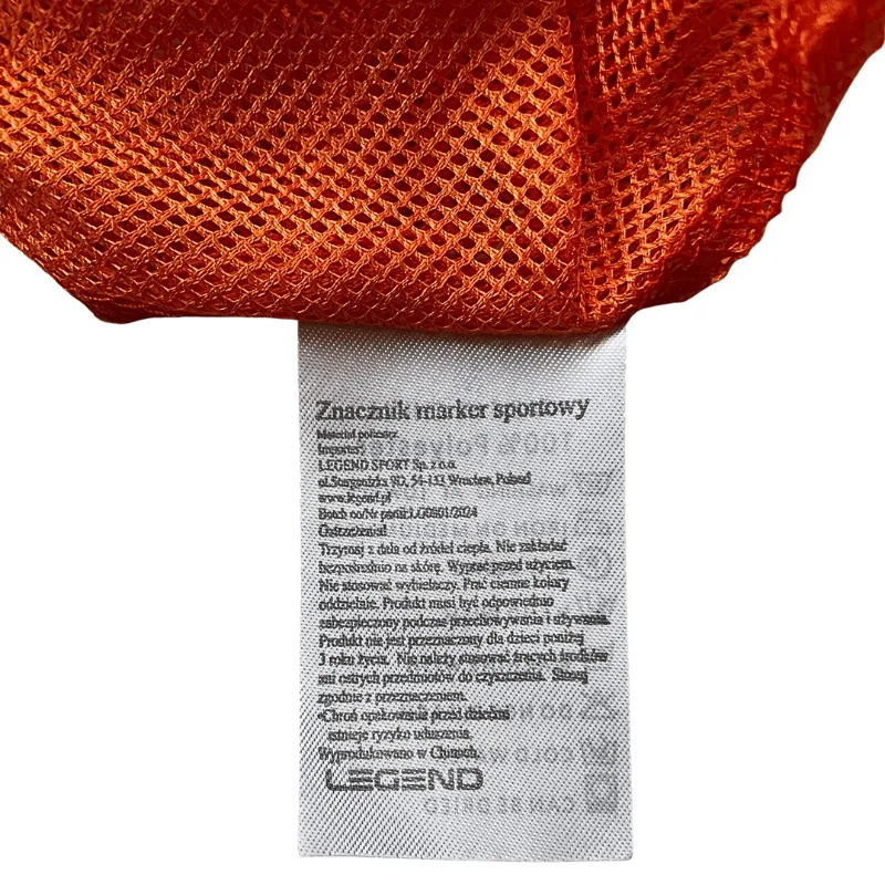 Znacznik Treningowy – XL - Pomarańczowy