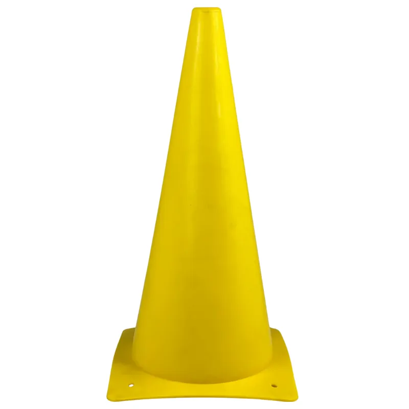 Pachołek Treningowy 38 cm Bez Otworów – - ŻÓŁTY
