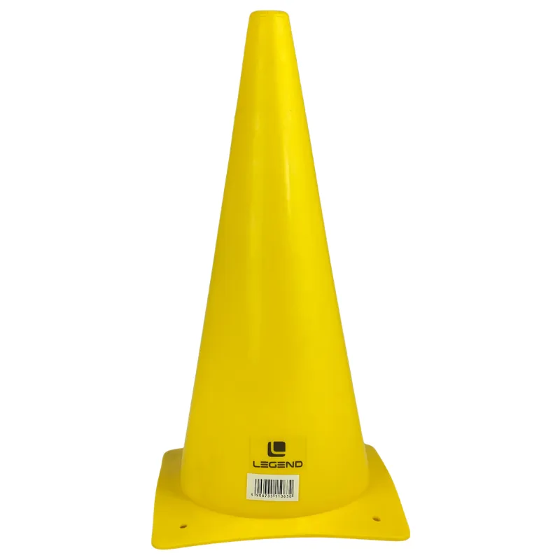 Pachołek Treningowy 38 cm Bez Otworów – - ŻÓŁTY