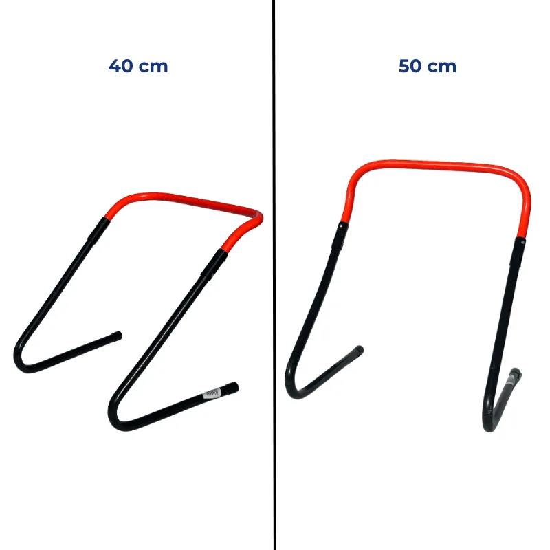 Regulowany Płotek Treningowy 40/50 cm – - Pomarańczowy