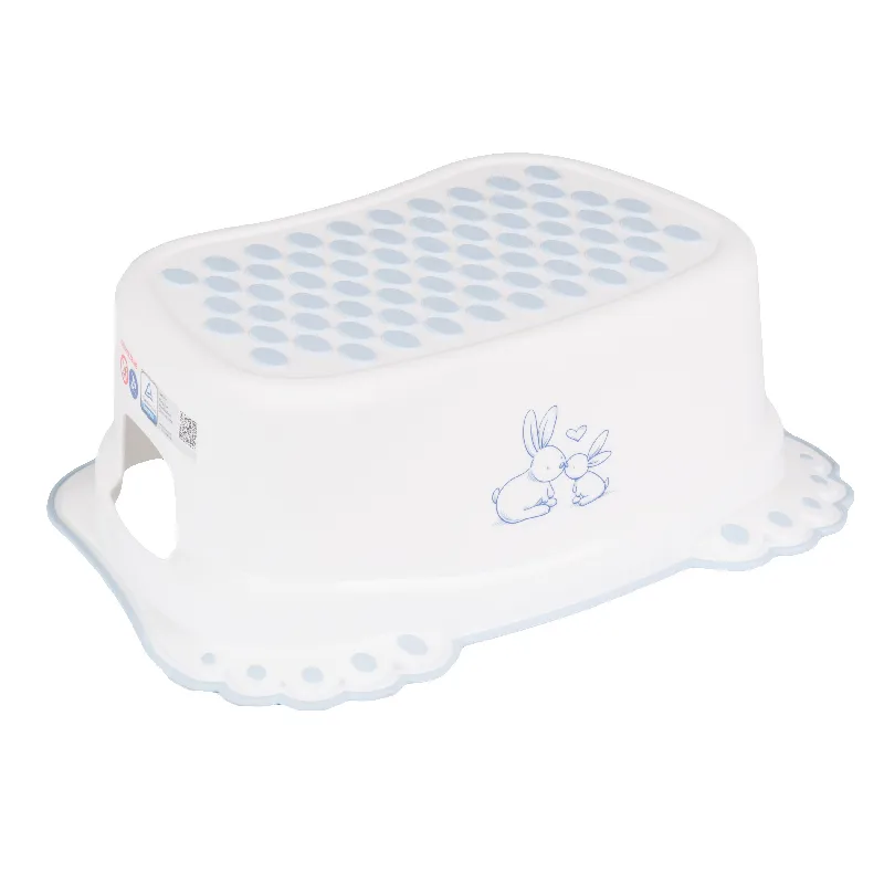 TEGA KR-006-103 Podnóżek Antypoślizgowy KRÓLICZKI - Biały