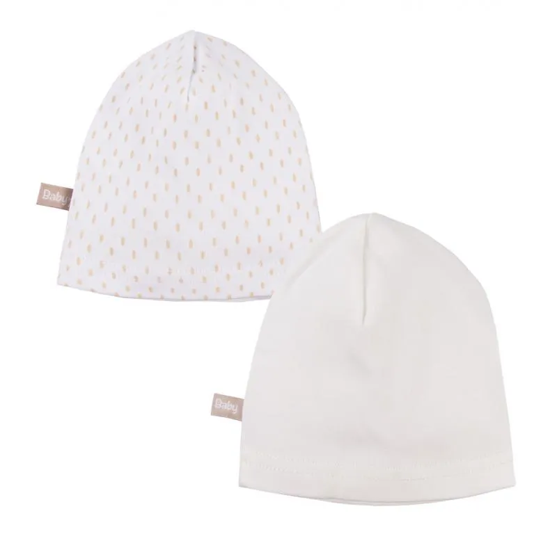 EWA 906670 Czapka Smerfetka 2-PAK Ecru 56