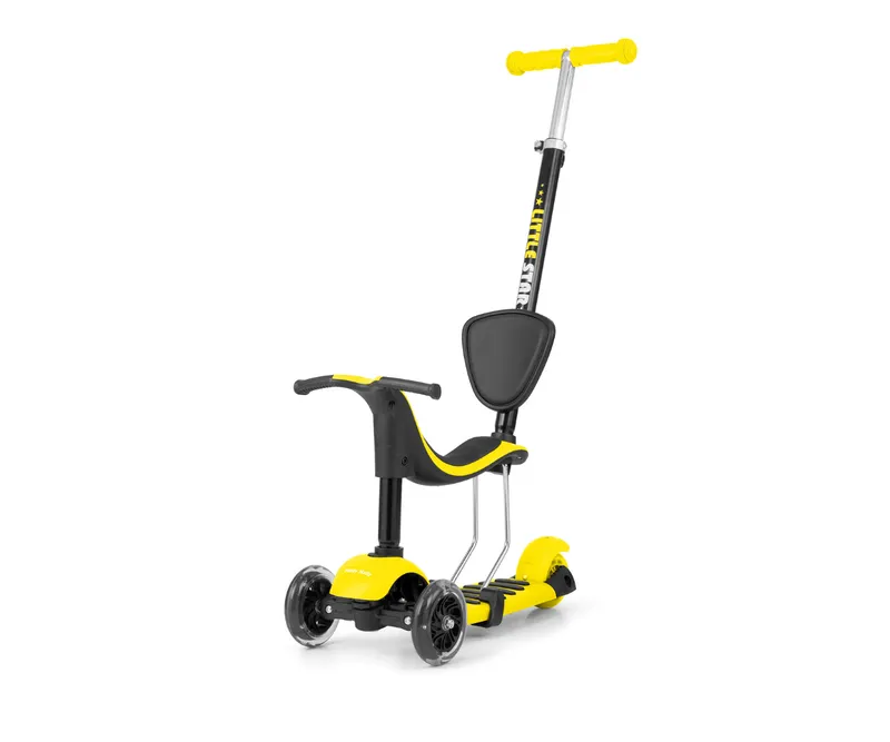 MILLY MALLY 2348 Hulajnoga SCOOTER Little Star Yellow