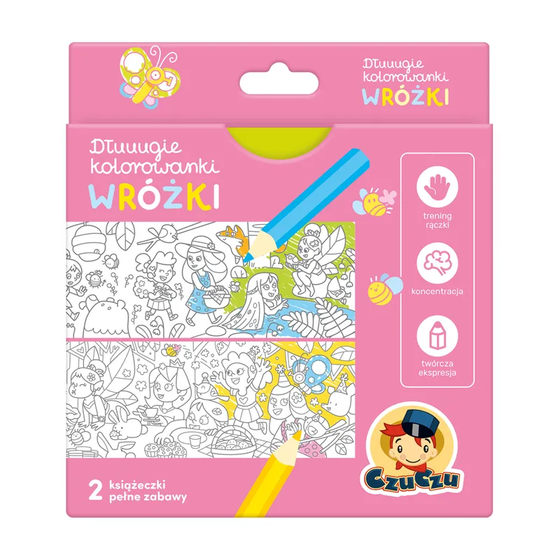 CzuCzu 6760045 Zestaw Rysowanek Wróżki