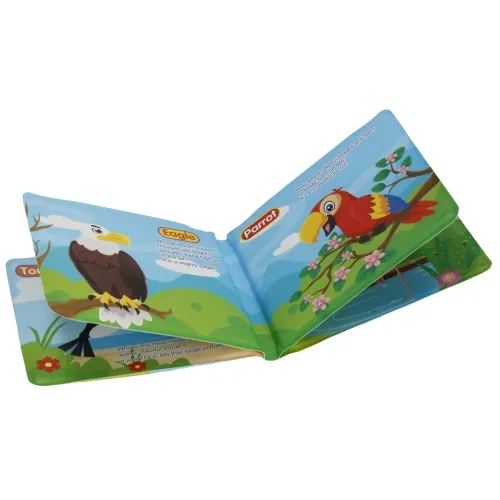 BAM BAM 432480 Książeczka Do Kąpieli Ptaki
