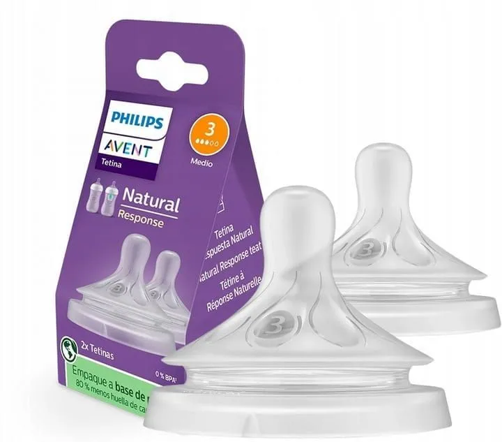 AVENT SCY963/02 Smoczek Responsywny Natural 1M+ Medium (3)