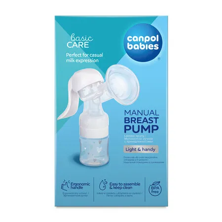 CANPOL 12/216 Laktator Ręczny Basic Light