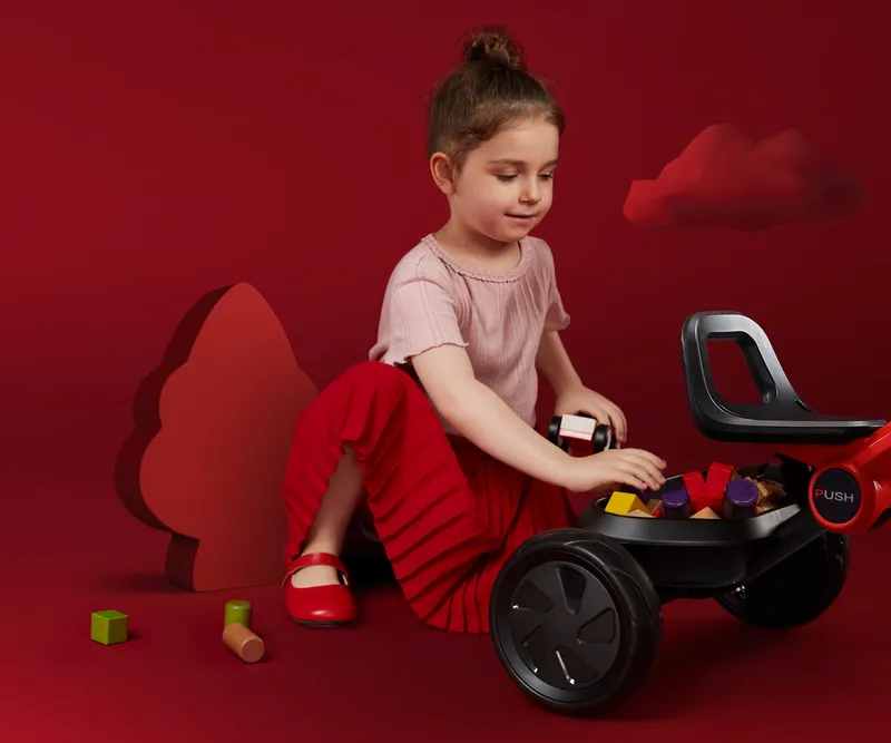 MILLY MALLY Qplay Rowerek Trójkołowy Ant Red