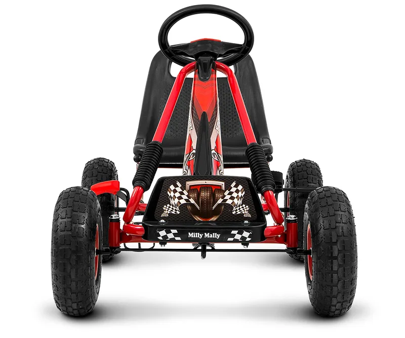 MILLY MALLY 3171 Gokart Na Pedały Thor Red