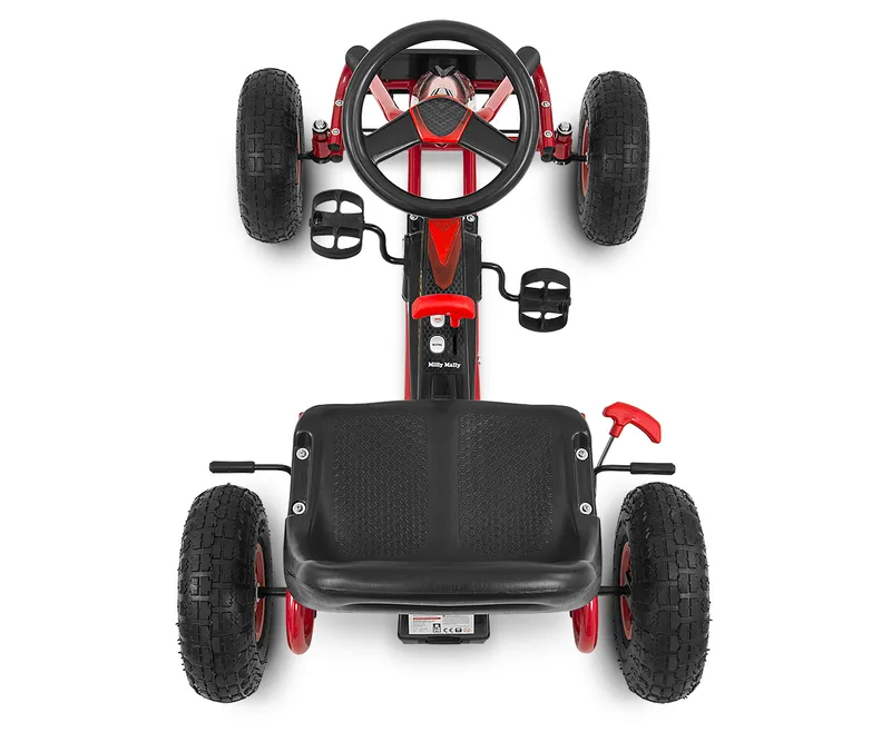 MILLY MALLY 3171 Gokart Na Pedały Thor Red