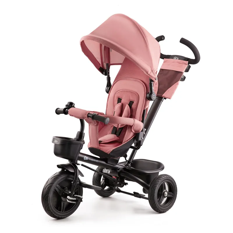 KINDERKRAFT Rowerek Trójkołowy AVEO ROSE PINK