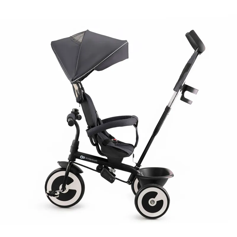 KINDERKRAFT Rowerek Trójkołowy ASTON MALACHITE GREY
