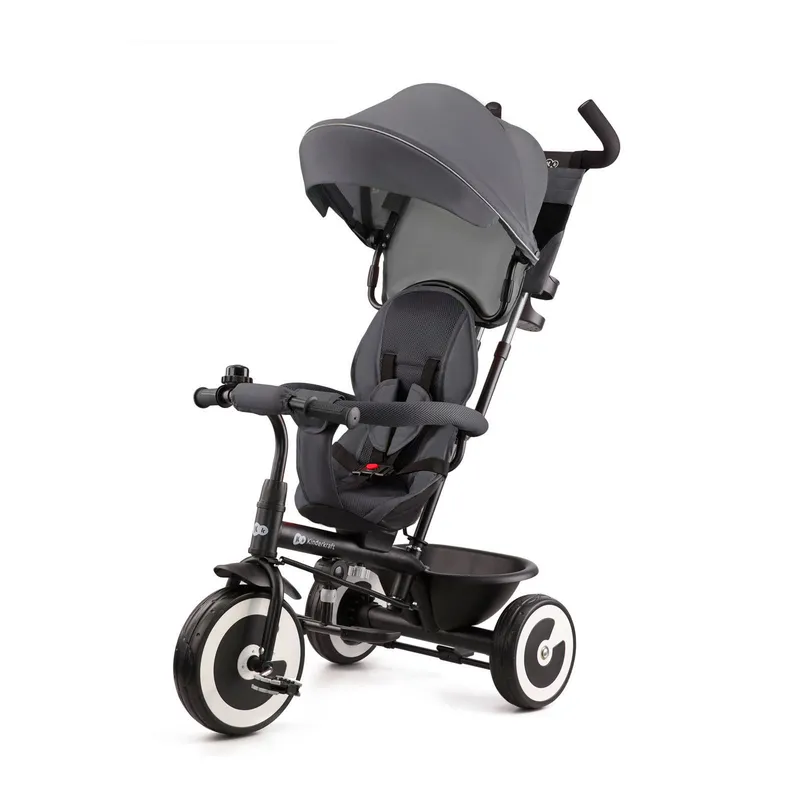 KINDERKRAFT Rowerek Trójkołowy ASTON MALACHITE GREY