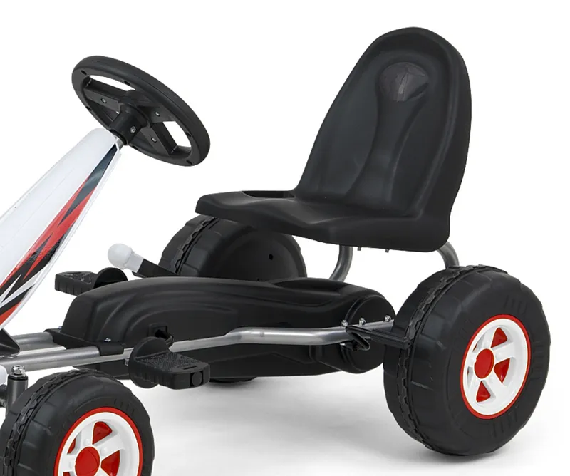 MILLY MALLY 3129 Gokart Na Pedały Viper White