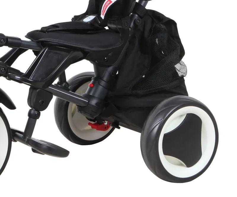 MILLY MALLY 3844 Qplay Rowerek Trójkołowy Rito Plus Black