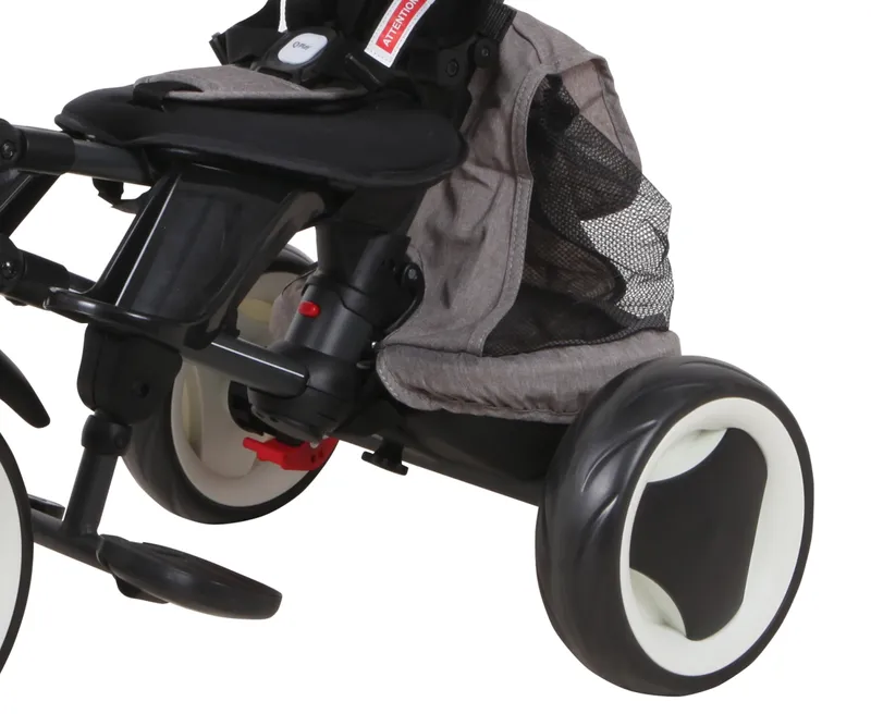 MILLY MALLY 3841 Qplay Rowerek Trójkołowy Rito Plus Grey