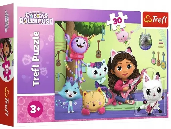 TREFL 18301 Puzzle 30 Gabi I Jej Uroczy Domek