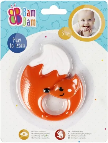BAM BAM 515009 Grzechotka Lisek