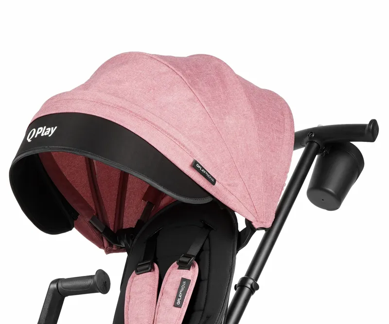 MILLY MALLY 4533 Qplay Rowerek Trójkołowy Nova Niello Pink